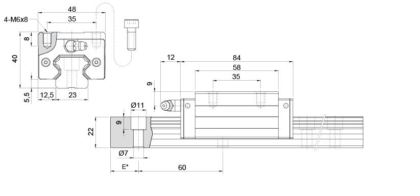 KRH25-VL - DIMENSOES