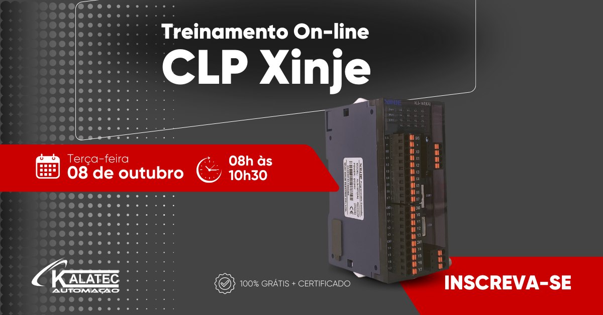 Treinamento CLP Xinje On-Line